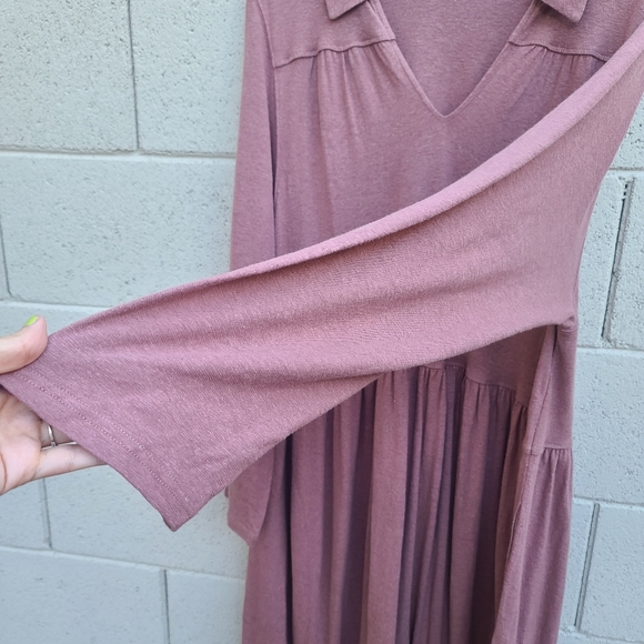 Free People Beach | Moonlight Midi Dress in Summer Sparrow Size Large - Picture 9 of 15